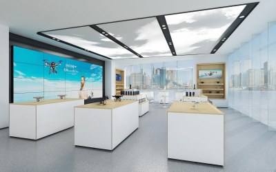 现代数码店3D模型下载